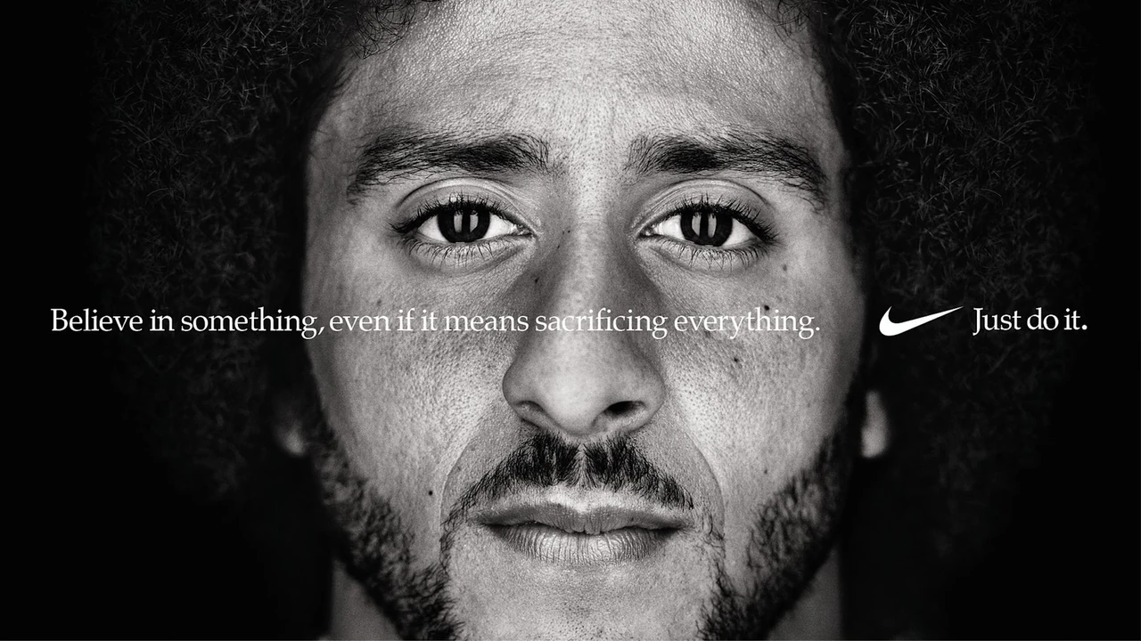 Colin Kaepernick in Nike's 2018 Dream Crazy campaign